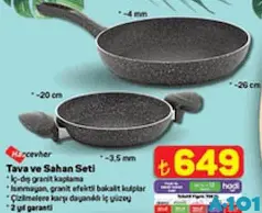 HASCEVHER TAVA VE SAHAN SETİ HASCEVHER TAVA VE SAHAN SETİ
